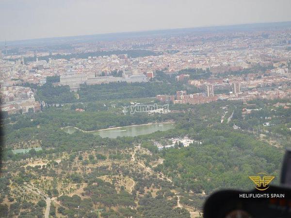 Helicopter Flight In Madrid Capita